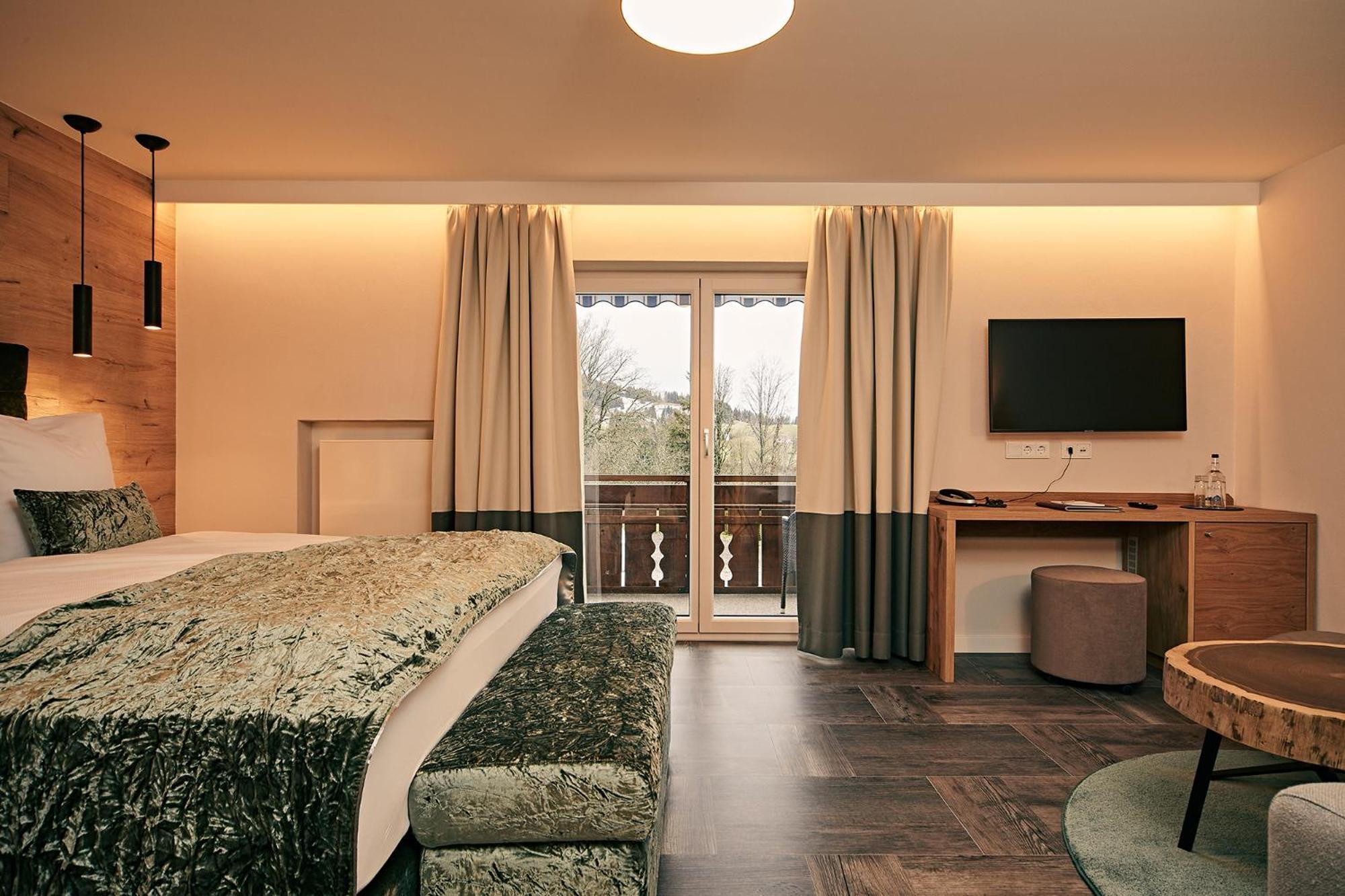 Natur- & Geniesserhotel Der Birkenhof Оберщауфен Екстериор снимка